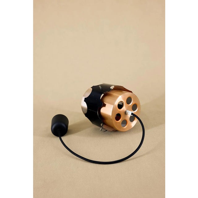 Vintage Pendant Lamp from VEB Metalldrücker Halle For Sale - Image 4 of 9