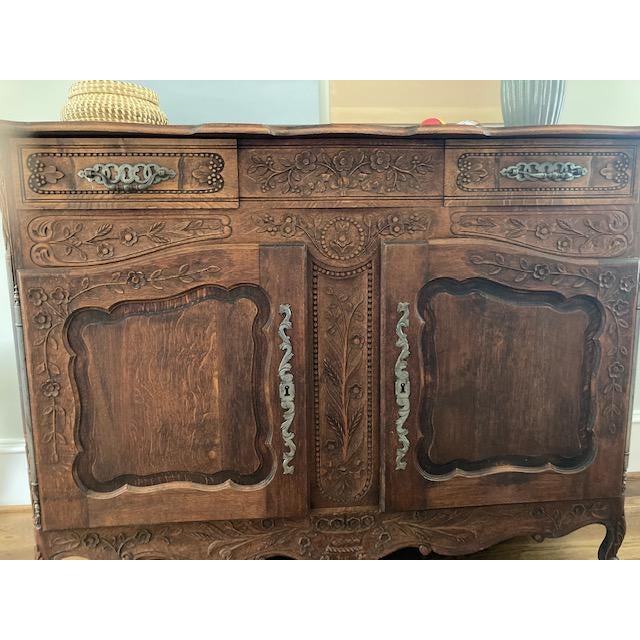 1800's French Provincial Walnut Chest For Sale - Image 9 of 13