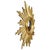 Mid-Century Modern Deknudt Sunburst Sun Mirror in Gilded Wood, 1960s For Sale - Image 3 of 18