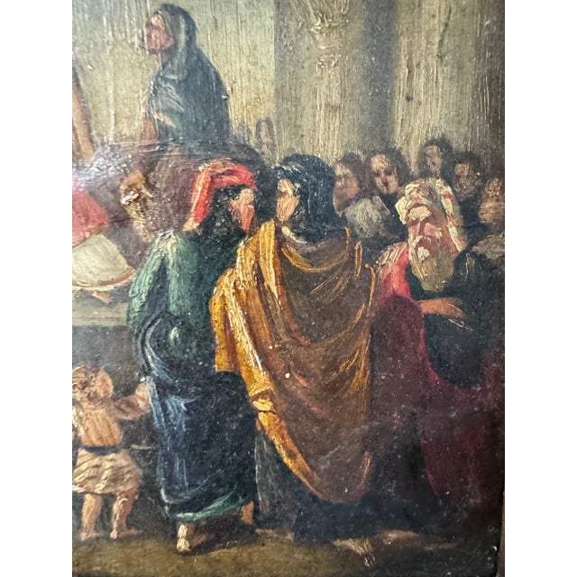 Pair of 17th Century Paintings For Sale - Image 4 of 9