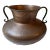 Large Late 19th Century Antique Hammered Copper Pot For Sale