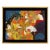Abstract Expressionist Mixed-Media Painting by Hans Kline Entitled "Circus Tumblers", Framed For Sale - Image 13 of 13