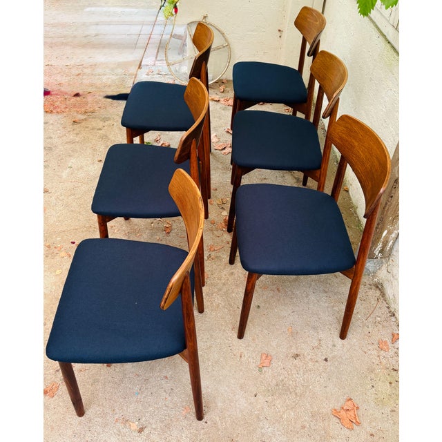 Danish Dining Chairs by Harry Østergaard, 1960s, Set of 6 For Sale - Image 15 of 18