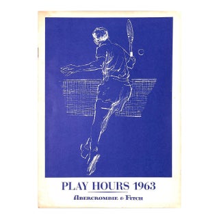 Abercrombie & Fitch Play Hours 1963 Catalog For Sale