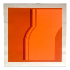 Screenprint by Günter Dohr for Günter Dohr, 1969