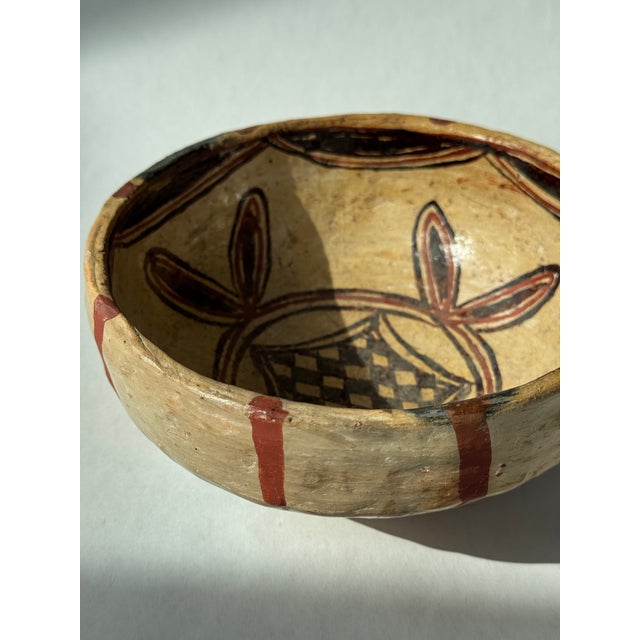 Early 20th Century North African Berber Pottery Bowl For Sale - Image 10 of 11
