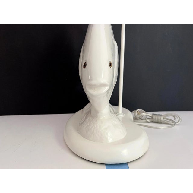 1970s Ceramic Fish Lamp For Sale - Image 14 of 18