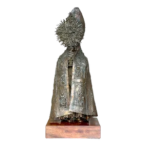 Vintage Boho Bruno Lucchesi Bronze Sculpture