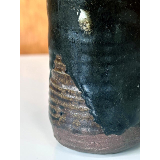 Rare and Fine Antique Japanese Ceramic Ko-Satsuma Chaire Tea Caddy For Sale - Image 12 of 16