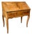 Louis XV Secretaire Desk in Fruitwood with Floral Marquetry and Secret Compartment, 1700s For Sale