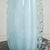 Mid 20th Century Italian Ice Blue Murano Glass Vase with Wave Appliqué, 1950s For Sale - Image 5 of 7