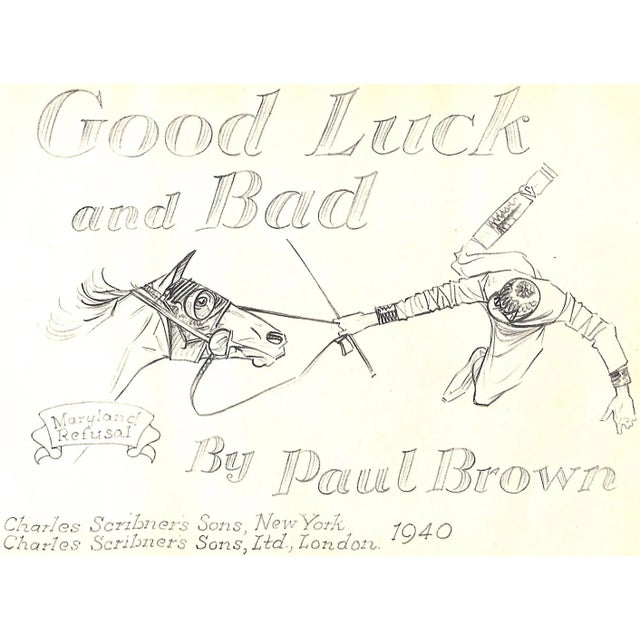 "Good Luck and Bad" 1940 Brown, Paul For Sale - Image 4 of 15