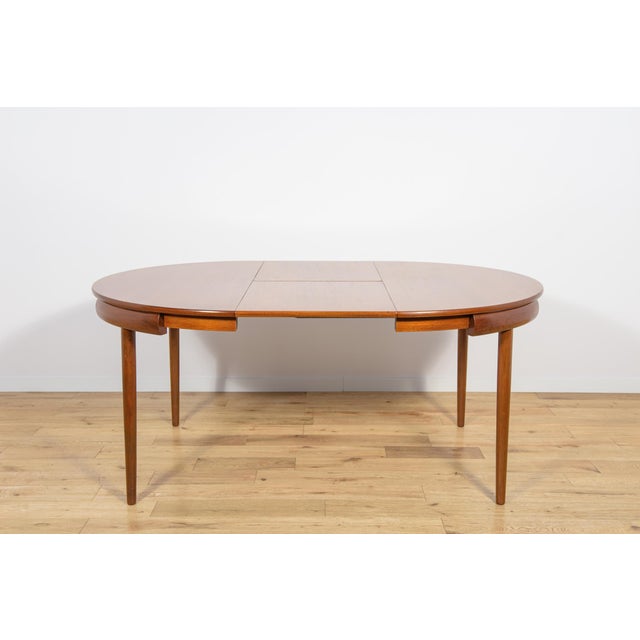 Mid-Century Modern Teak Dining Table and Chairs by Hans Olsen for Frem Røjle, Denmark, 1960s, Set of 5 For Sale - Image 17 of 18