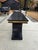 Contemporary Global Views Black / Gold Console Table For Sale - Image 3 of 16