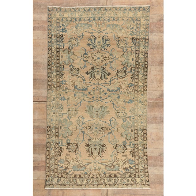 Vintage Persian Hamadan Rug, 05'05 X 09'08 For Sale - Image 10 of 10