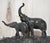 Victorian Victorian Bronze Elephant Desk Pen Holder With Inkwell Signed Austria For Sale - Image 3 of 18