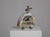 A highly unusual handcrafted jewelry box from the 1980s, conceived almost as a small sculptural artwork. The arched...