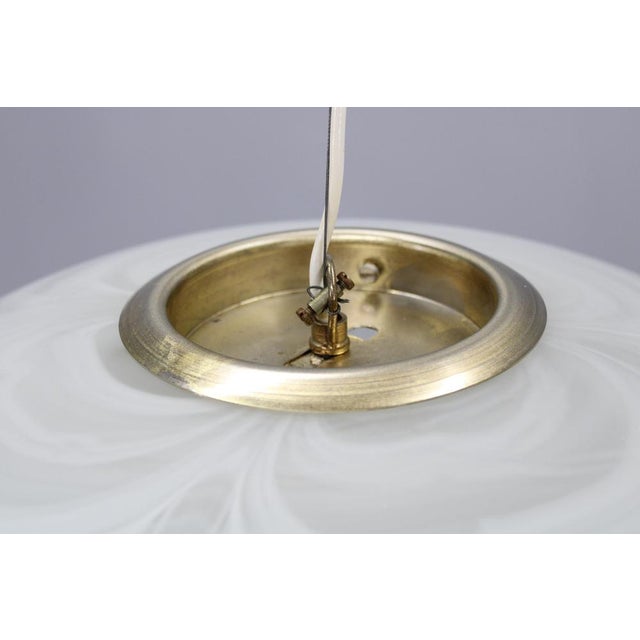 Vintage Italian Glass Pendant, 1970s For Sale - Image 4 of 10