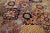 Antique Multicolor Wool Rug Persian Tabriz Allover Designed From the 1900s For Sale - Image 9 of 9