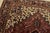 Textile Heriz Rug 7’8” X 10’6” Red Wool Vintage Tribal Hand-Knotted Oriental Carpet For Sale - Image 7 of 15