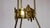 Antique Art Nouveau French Brass and Crystal Chandelier, 1890s For Sale - Image 4 of 13