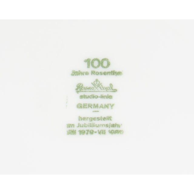 Gray “Chiffon” Studio Line Porcelain Vase by Alain Le Foll Rosenthal For Sale - Image 8 of 8