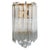 Triedroglass Tree Tears Clear Gold Glass Brass Sconce from Venini, 1970s For Sale - Image 17 of 17
