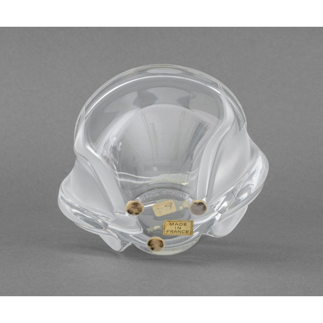 Lalique Crystal "Deux Tulipes" Vase For Sale - Image 9 of 10