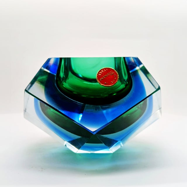 Vintage Italian Ashtray in Murano Glass by Flavio Poli for Seguso, 1960s For Sale - Image 9 of 9