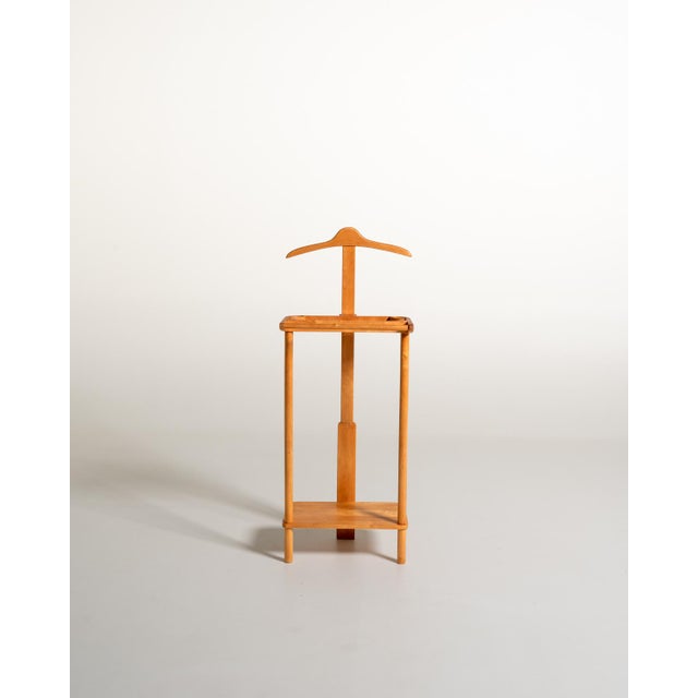 Scandinavian Beech Valet Stand, 1950s For Sale - Image 3 of 9