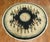 One of a kind hand-woven vintage chinese round rug , circa mid 20th century