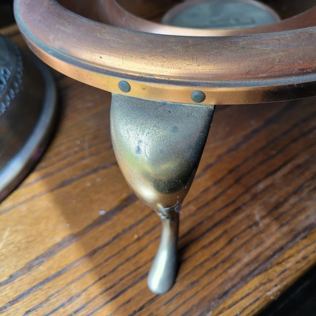 Antique Arabic Turkish Brass Brazier, Pierced Brass Dome Crescent Moon and Star For Sale - Image 10 of 18