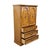 Thomasville Furniture Serenade Collection Burled Walnut Italian Neoclassical Tuscan Style 40" Armoire 21211-340 For Sale - Image 9 of 16