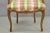 Mid 20th Century Vintage French Country Louis XV Style Plaid Arm Chair by Simon Loscertales Bona For Sale - Image 5 of 12