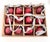 Glass Vintage Red Kugel-Style Mercury Glass Christmas Ornament Garland, 48" For Sale - Image 7 of 8