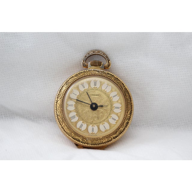Swiss Gold Pocket Watch, 1920s For Sale - Image 4 of 18