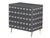This kitchen cabinet features a jewelry-inspired design crafted from fine glass and a handcrafted birch wood frame with...