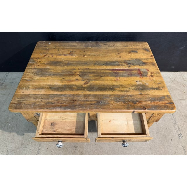 Pine Coffee Table, 1930 For Sale - Image 3 of 10