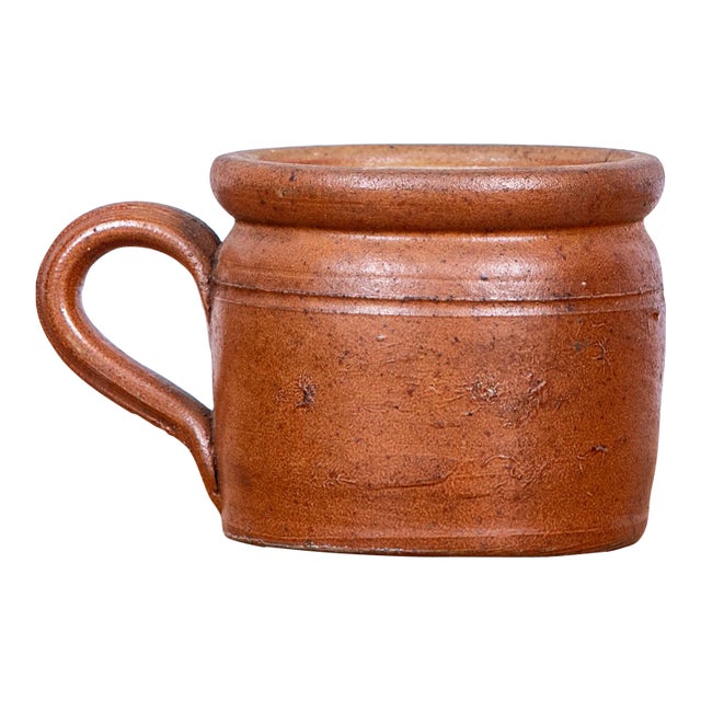 20th Century French Glazed Ceramic Pot For Sale