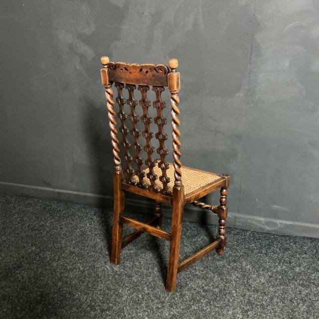 1920s Jacobean Chairs, 1920s, Set of 6 For Sale - Image 5 of 7