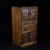 Chinese Vintage Huali Wood Miniature Cabinet With Drawers and Carved Doors For Sale - Image 3 of 10