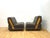 Brown Mid-Century Modern Folding Two-Seater Sofa from Jitona, 1970s, Set of 2 For Sale - Image 8 of 15
