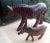 Zebra with Foal, 1980s, Set of 2 For Sale - Image 6 of 6