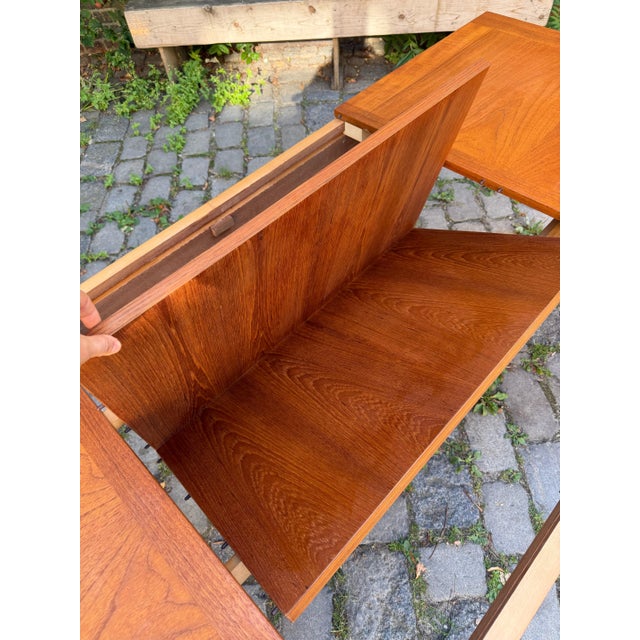 Teak Dining Table with Butterfly Extension from Faarup Møbelfabrik For Sale - Image 6 of 11
