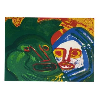 Bengt Lindström, Friends, 1978, Lithograph For Sale