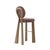 Contemporary Mary II Bar Chairs in Wood by Ottiu, Set of 2 For Sale - Image 3 of 8