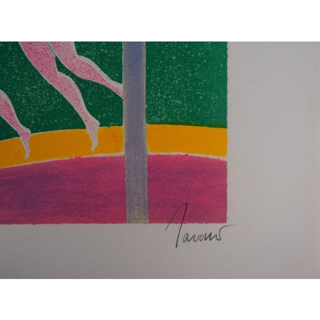 Albert Zavaro, Les trois Grâces, Lithograph For Sale - Image 8 of 9
