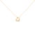 A whisper of devotion, this open heart traces a graceful loop in gleaming gold vermeil, its rounded, high‑polish edges...