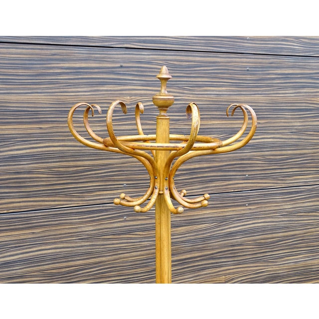Art Nouveau Coat Rack and Umbrella Stand by Michael Thonet, 1925 For Sale - Image 6 of 6