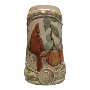 Vintage Ducks Unlimited "Cardinal" Collector Stein - Bill Zopf Art
